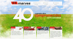 Desktop Screenshot of marves.com