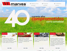 Tablet Screenshot of marves.com